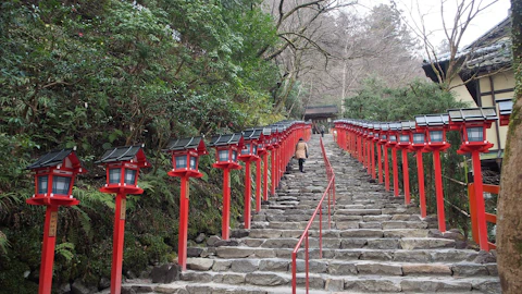 京都の鞍馬・貴船エリア