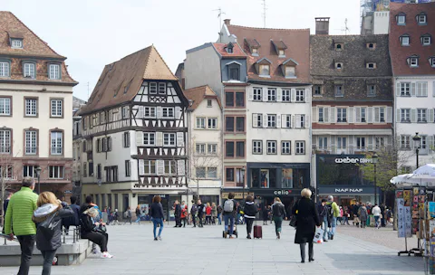 ストラスブールのクレベール広場