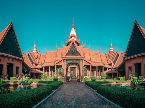 カンボジアの国立博物館