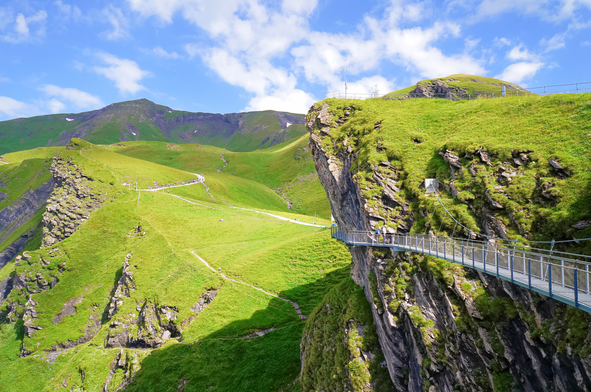 グリンデルワルトのフィルスト・クリフウォーク