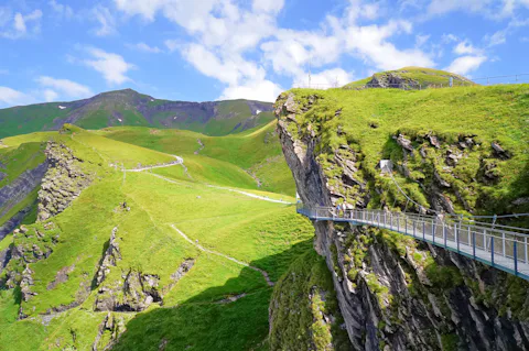 グリンデルワルトのフィルスト・クリフウォーク