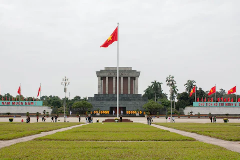 ベトナムのホーチミン廟