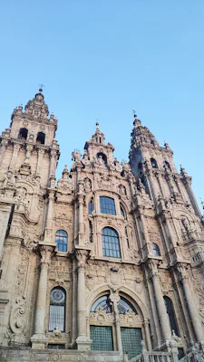 スペインのサンティアゴ・デ・コンポステーラ