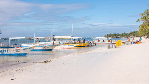 フィリピンのアロナビーチ