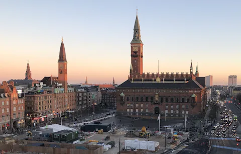 コペンハーゲンのコペンハーゲン市庁舎