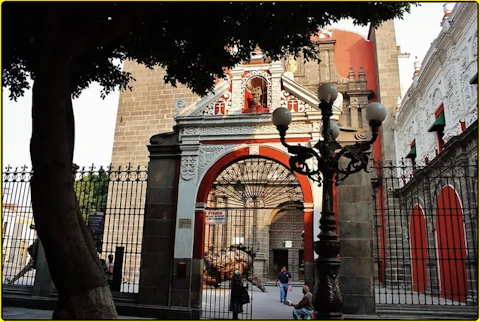 メキシコのサントドミンゴ教会