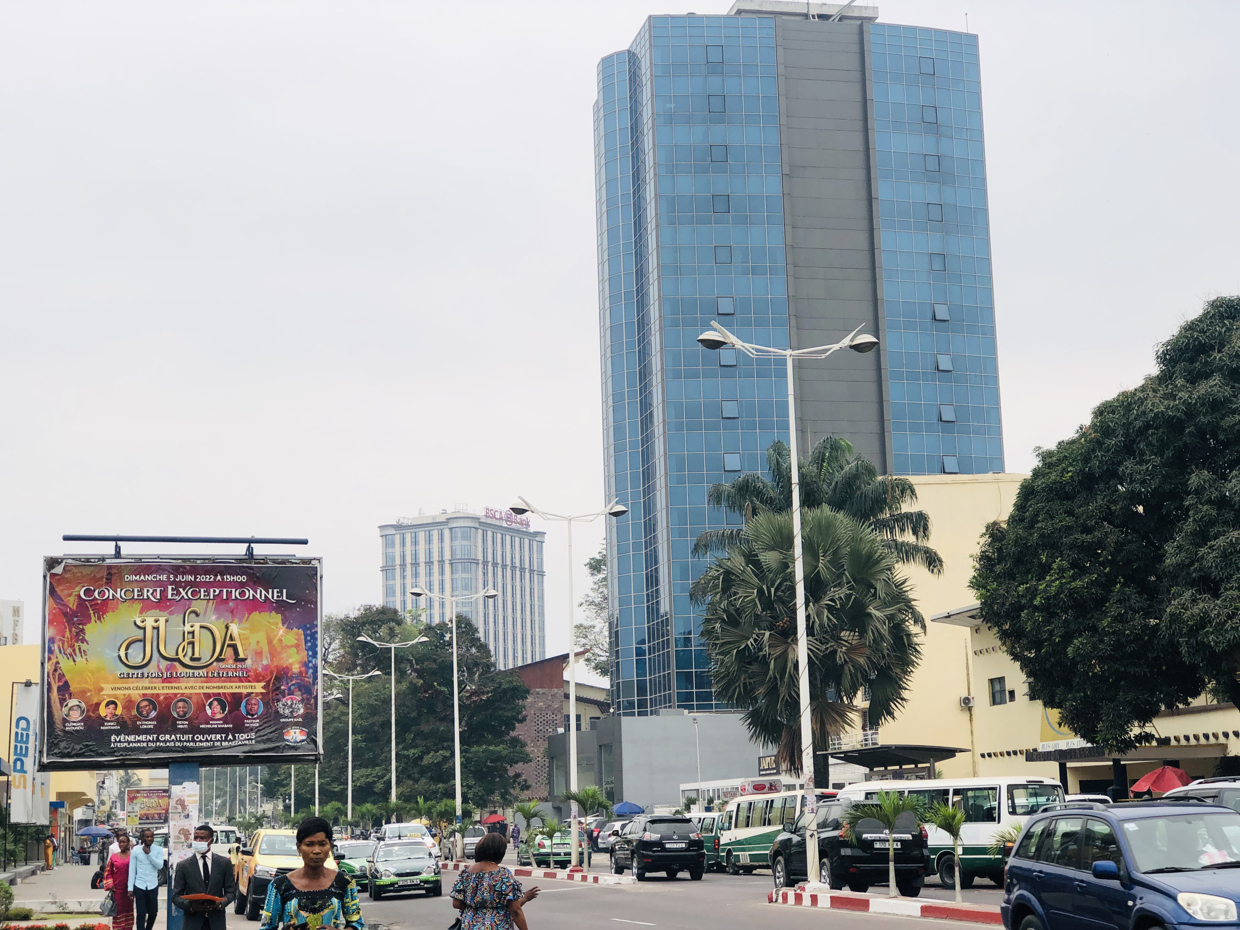 コンゴ共和国のブラザヴィル（Brazzaville）