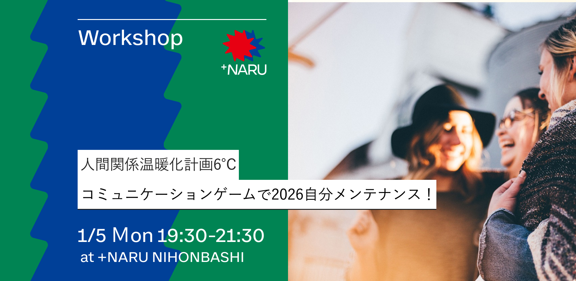 人間関係温暖化計画6℃｜コミュニケーションゲームで2026自分メンテナンス！