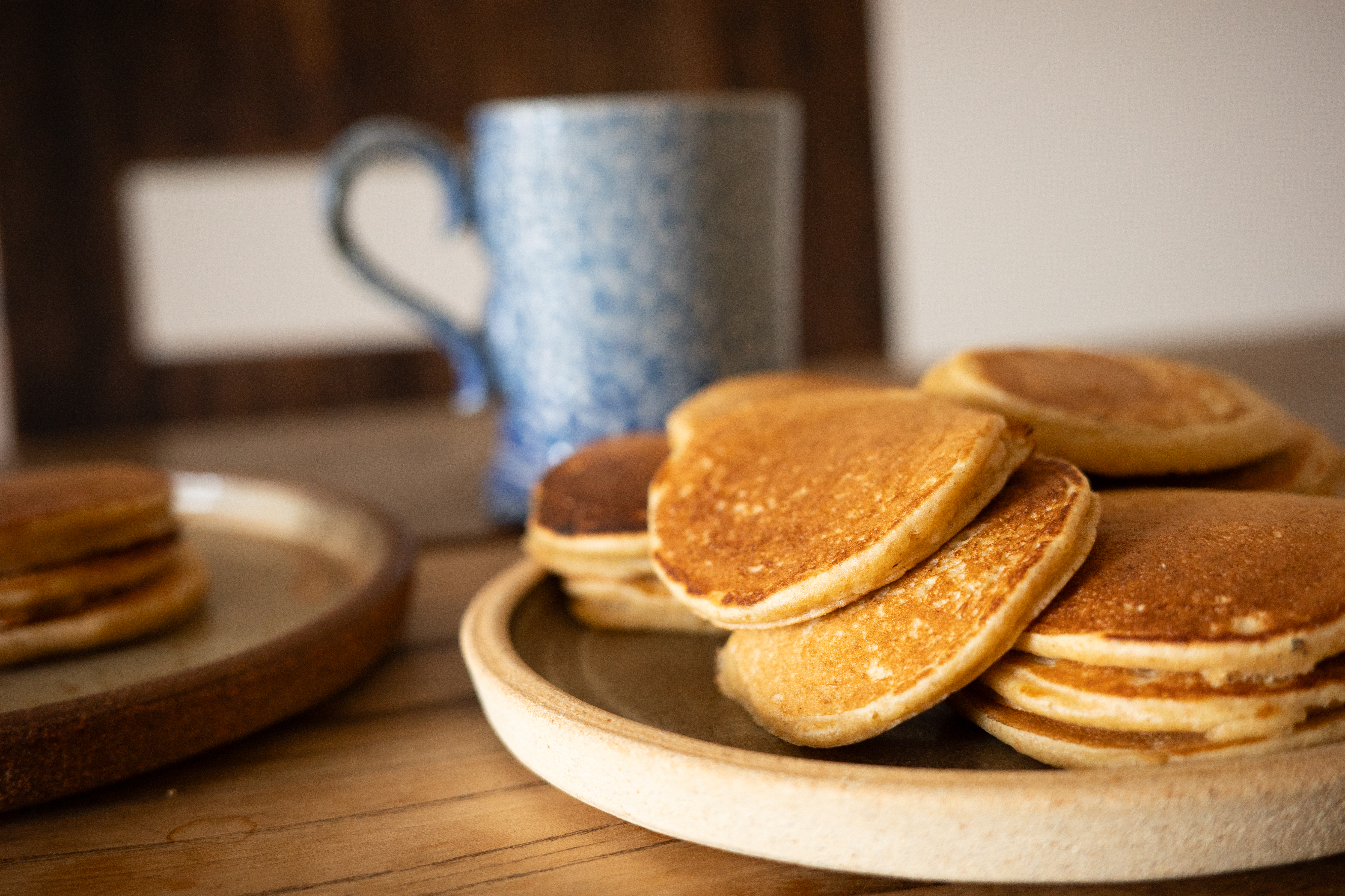 冷たくてもおいしい小さなパンケーキ