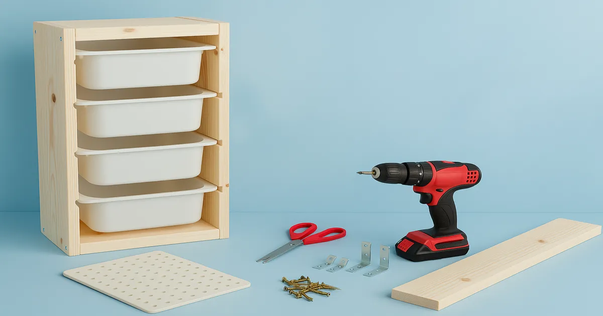 賃貸でも使えるDIY収納アイデア|穴を開けずに快適空間をの画像