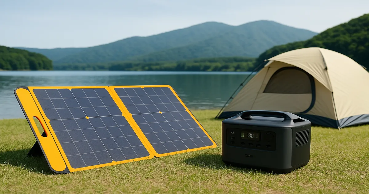 アウトドアや災害時にも安心!ポータブル電源の基礎知識と選び方の画像