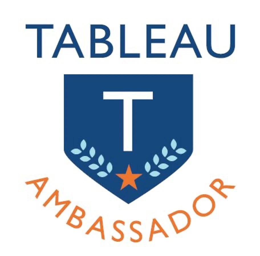 Tableau Ambassadorの認定バッジ