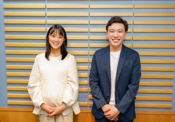 ニッポン放送「T-Times」で対談した竹内由恵さんと株式会社dev代表の浅田佑介