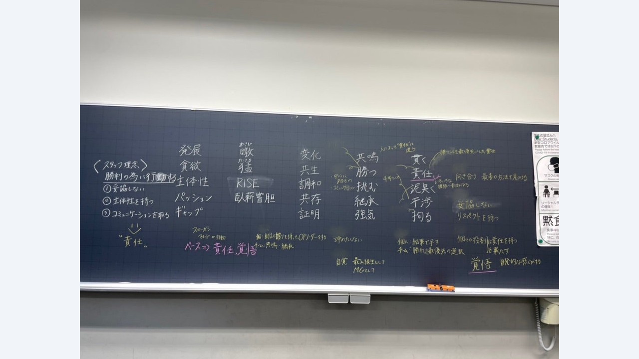 キックオフに向けて