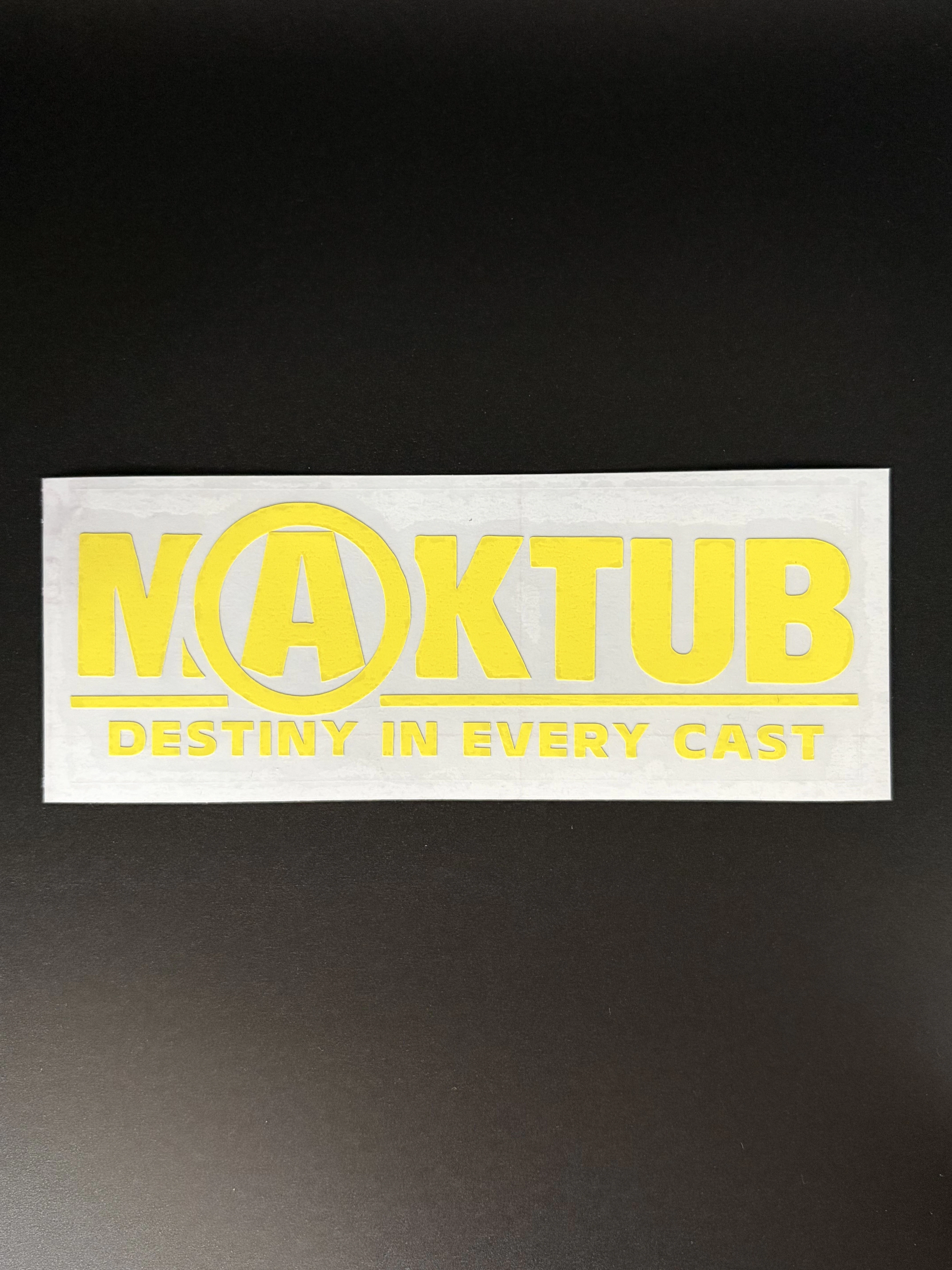 MAKTUB Original Cutting Sticker