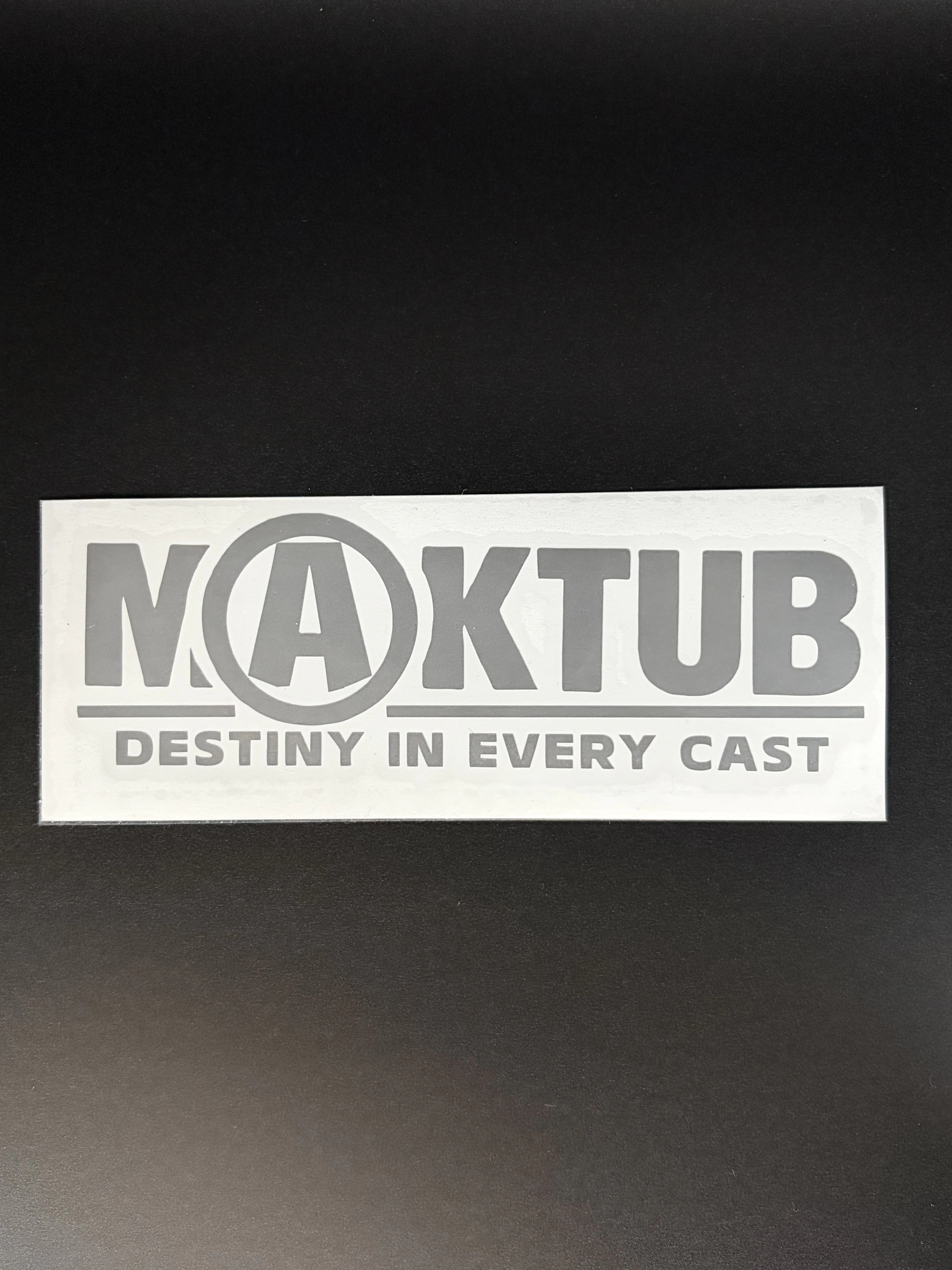 MAKTUB Original Cutting Sticker