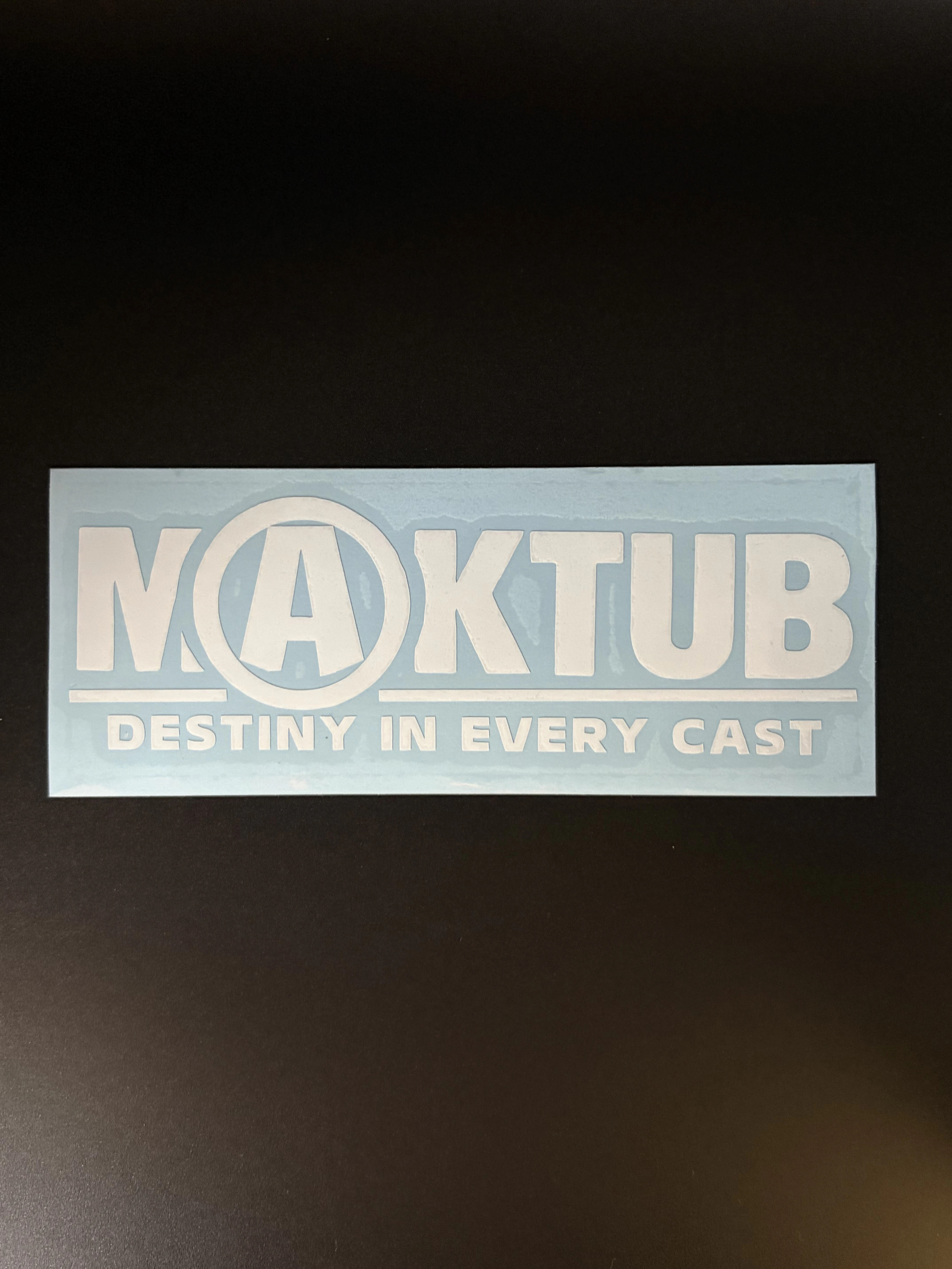 MAKTUB Original Cutting Sticker
