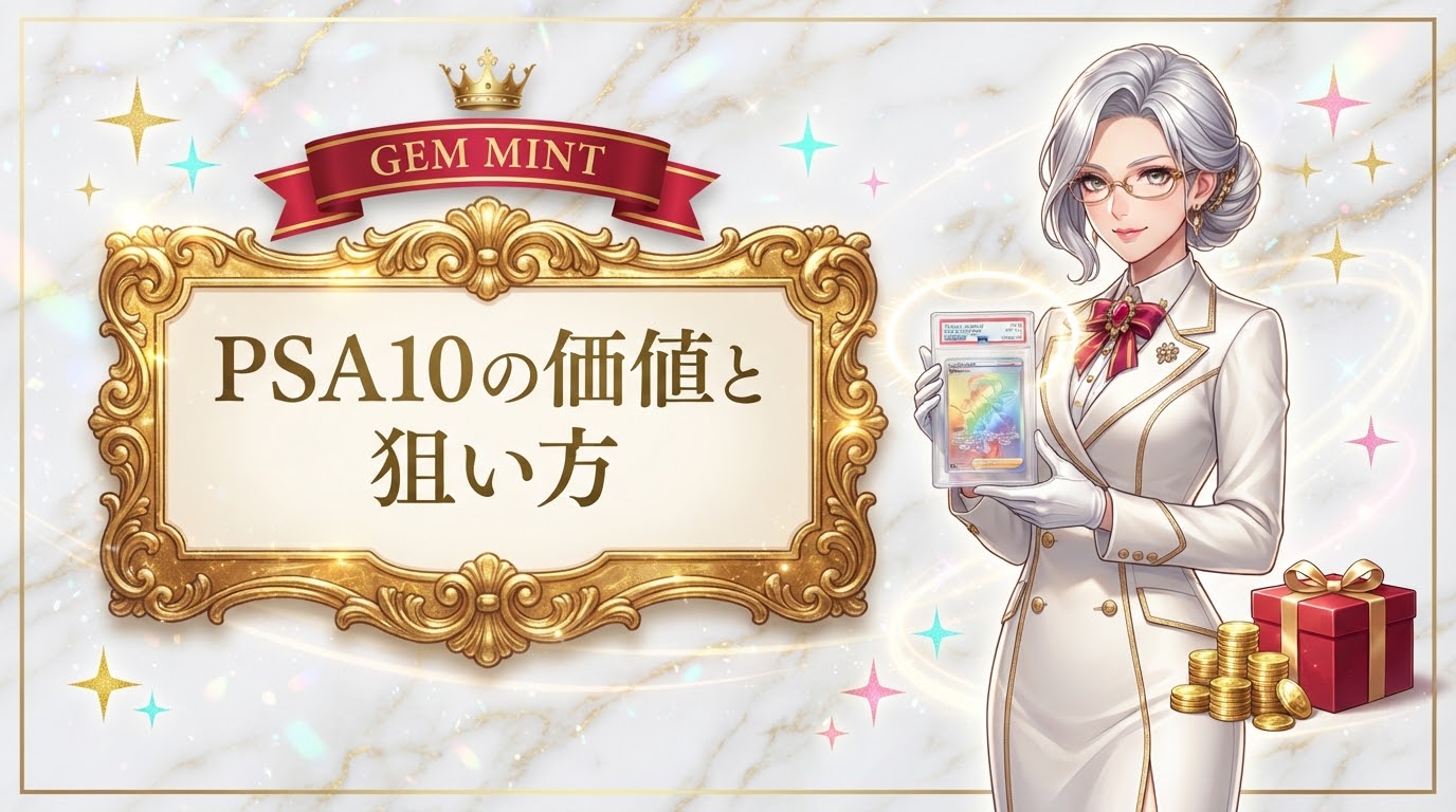 PSA10の価値とオリパでの狙い方