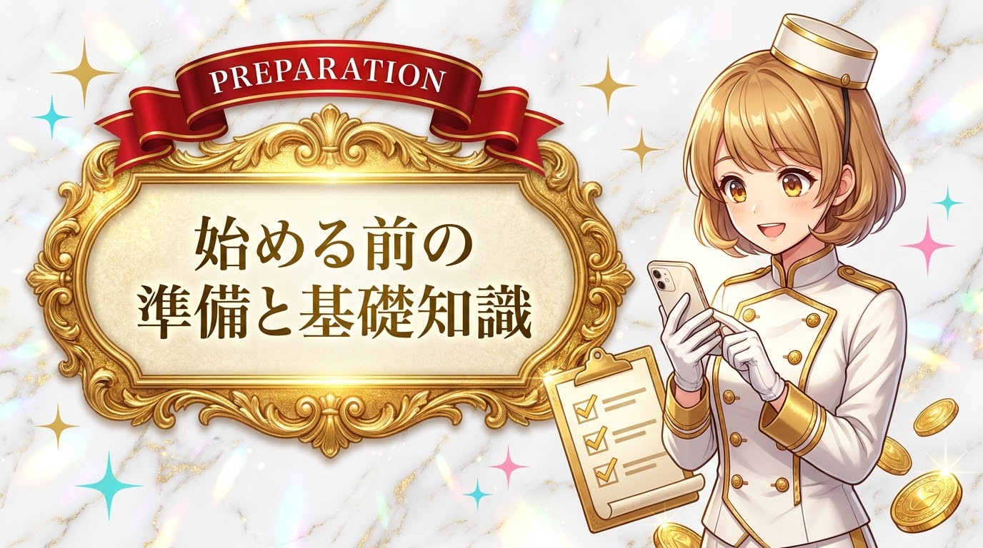 始める前の準備と基礎知識