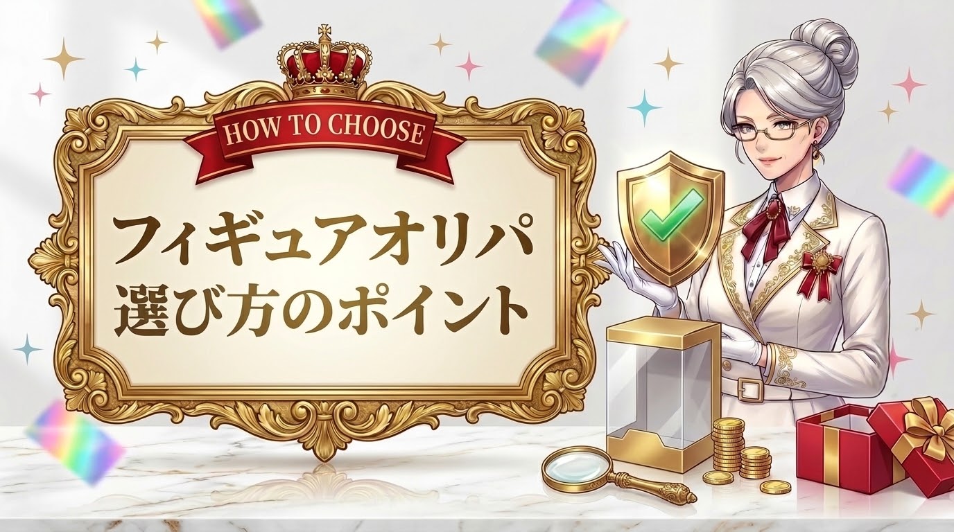 フィギュアオリパの選び方 — AUTHENTICATION