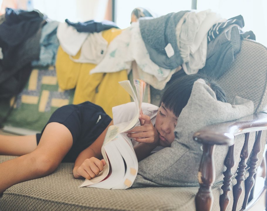 夏休みの一コマ。