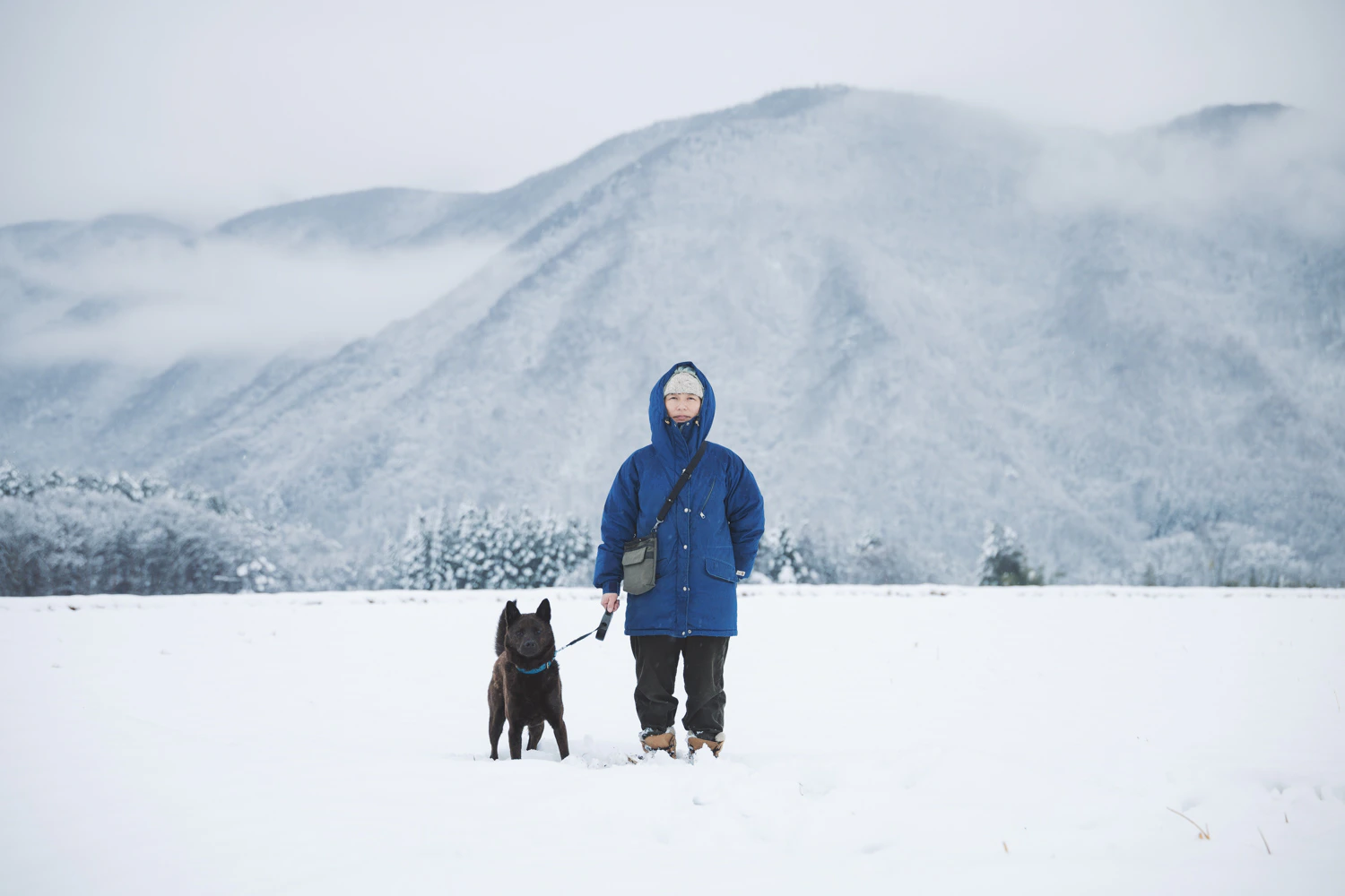 3月の雪