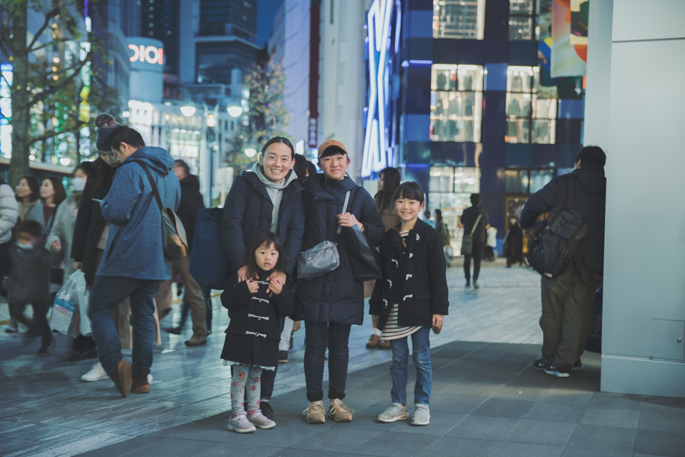 家族で東京へ。