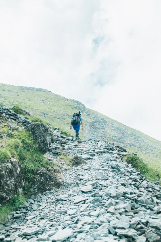 あっこさんと八ヶ岳。