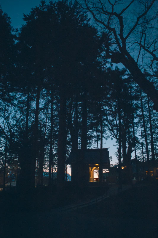 御柱祭 抽籤祈願一。