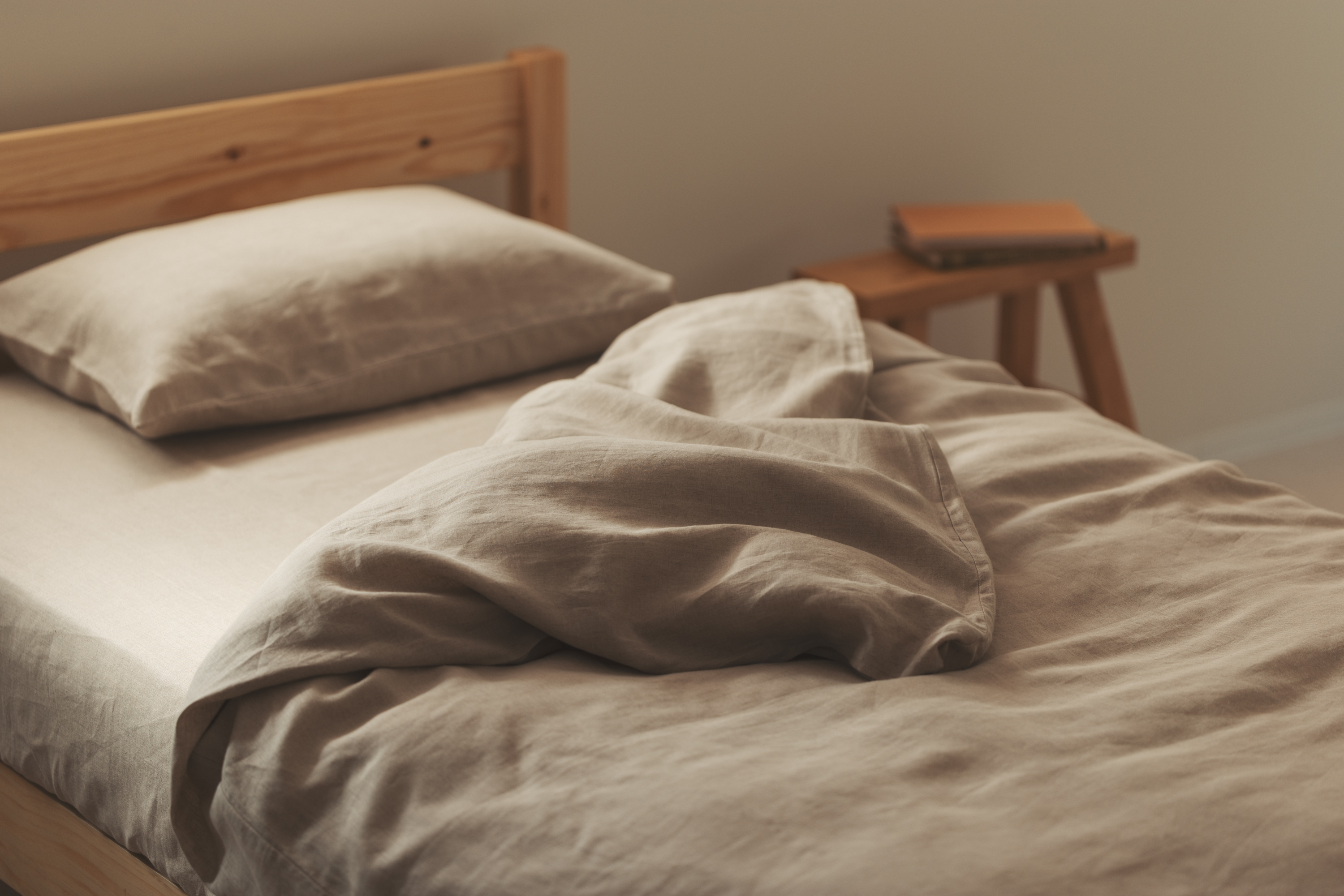 無印良品　ヘンプ・リネン　スチール