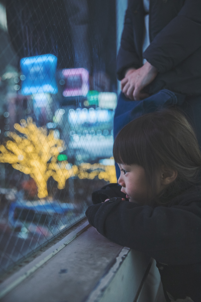 家族で東京へ。