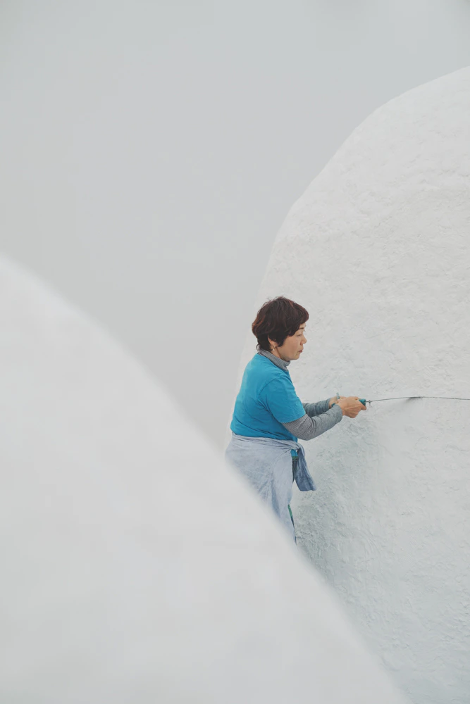 彫刻家 青木野枝氏