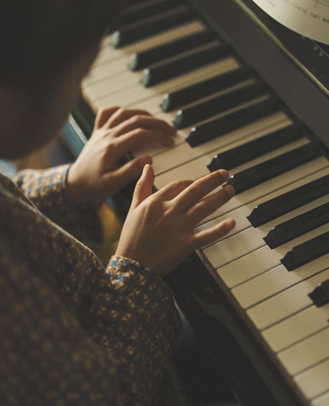 ピアノが来て一年。