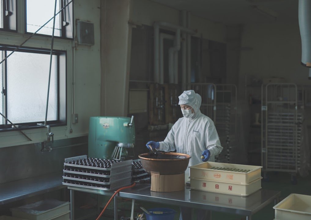 美しい作業現場。