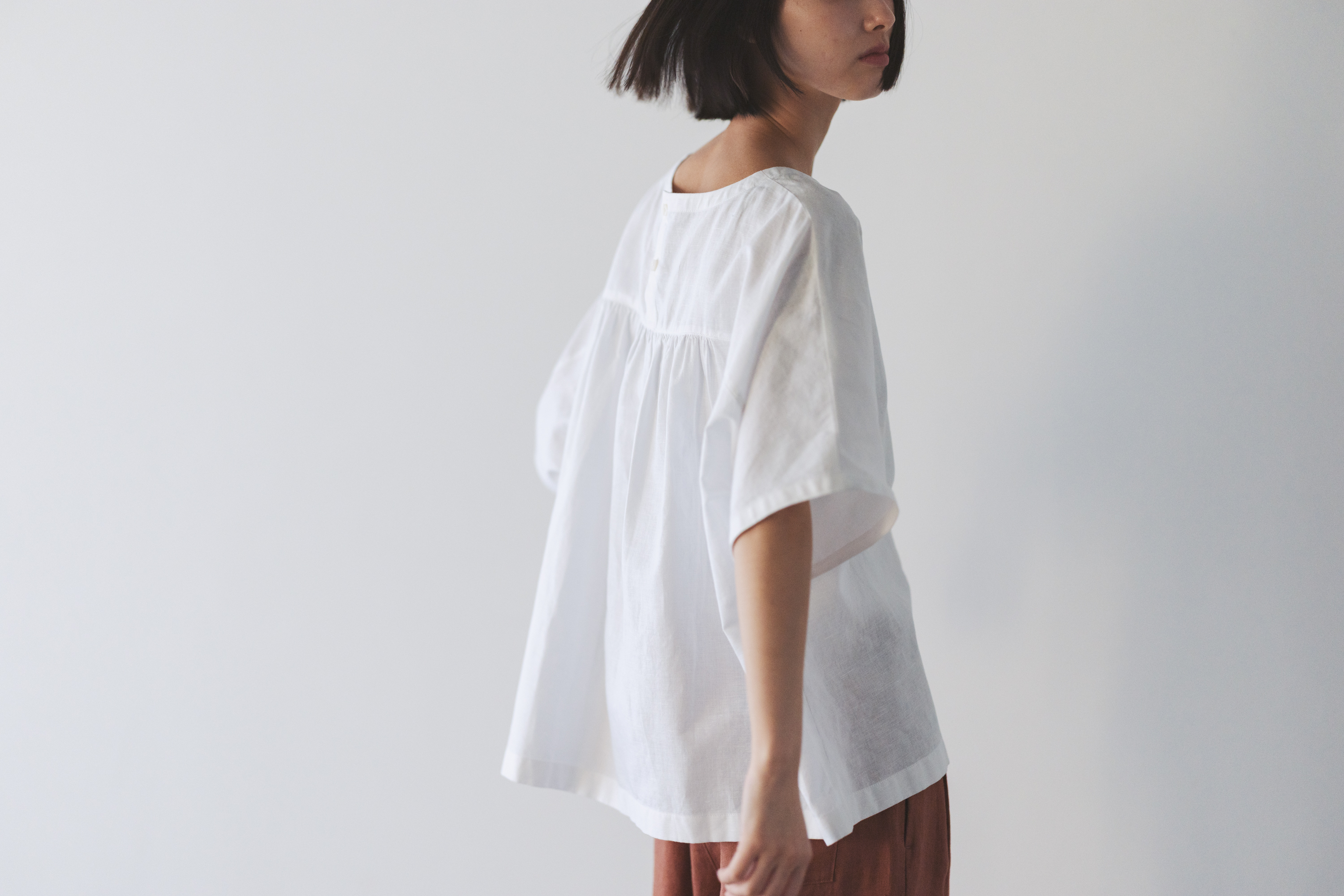 無印良品　ヘンプ・リネン　スチール