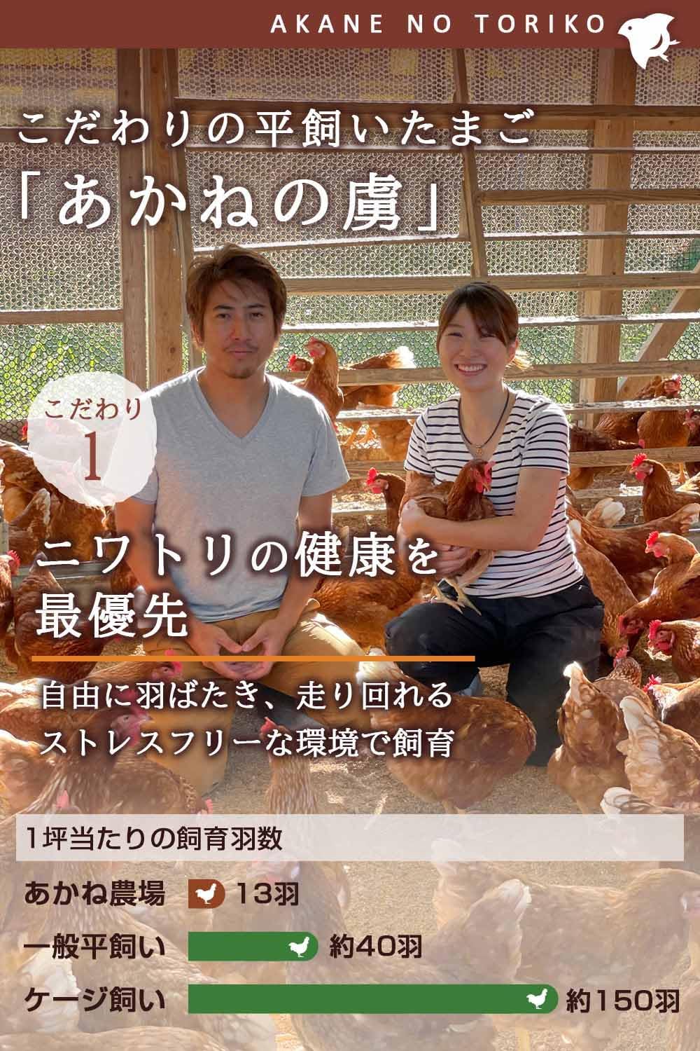 あかねの虜 平飼い卵 鶏卵 ギフト 生食1ヶ月OK (20個 常温)