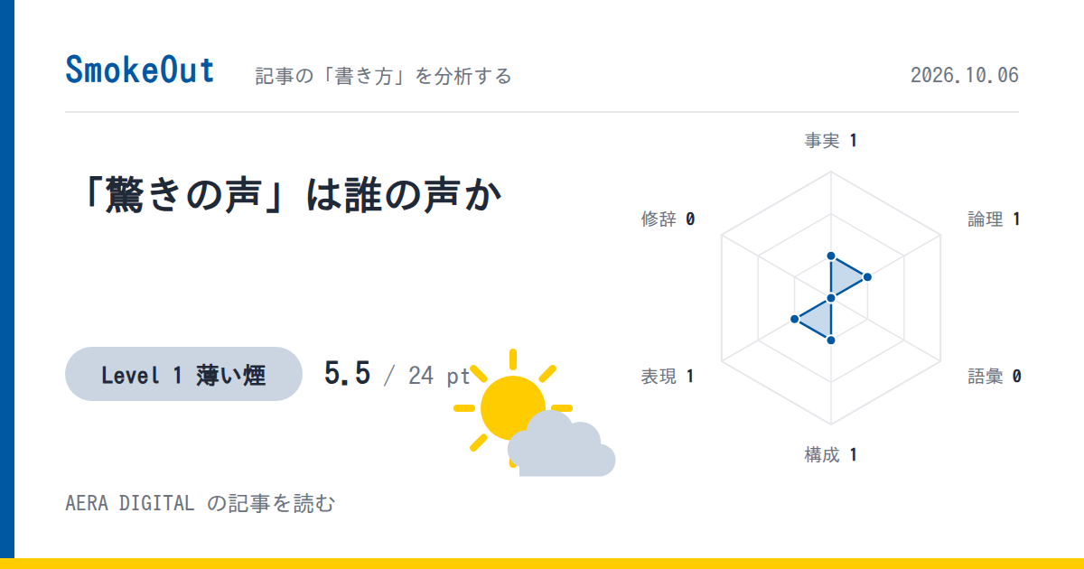 「驚きの声」は誰の声か——DeNAの戦力外通告を伝えたAERA DIGITALの記事を、情報源から読む