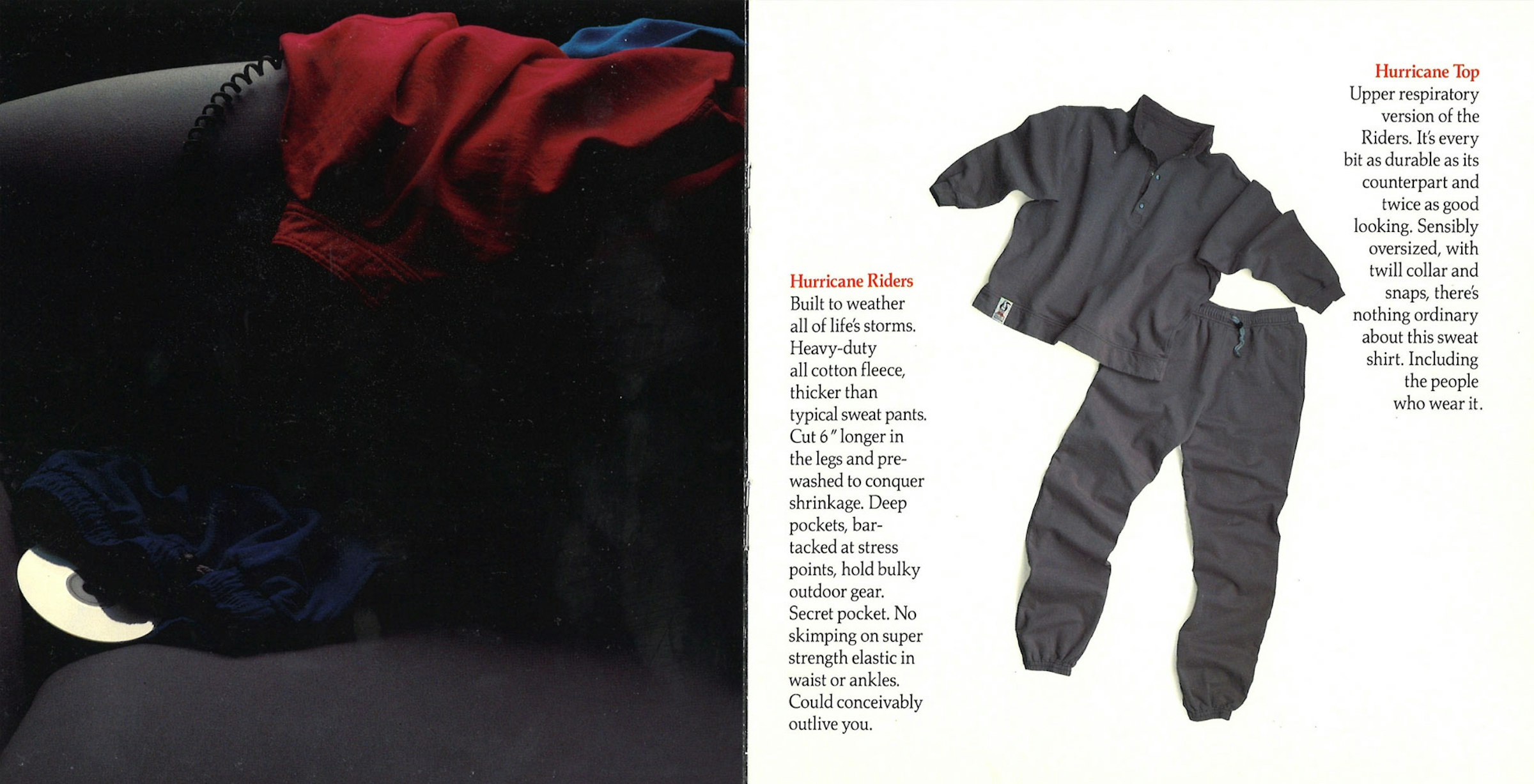 「ハリケーンライダース」というパンツもこの時期にリリースされ、現在もラインナップされている