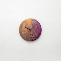 ひととせ Wall clock wood
