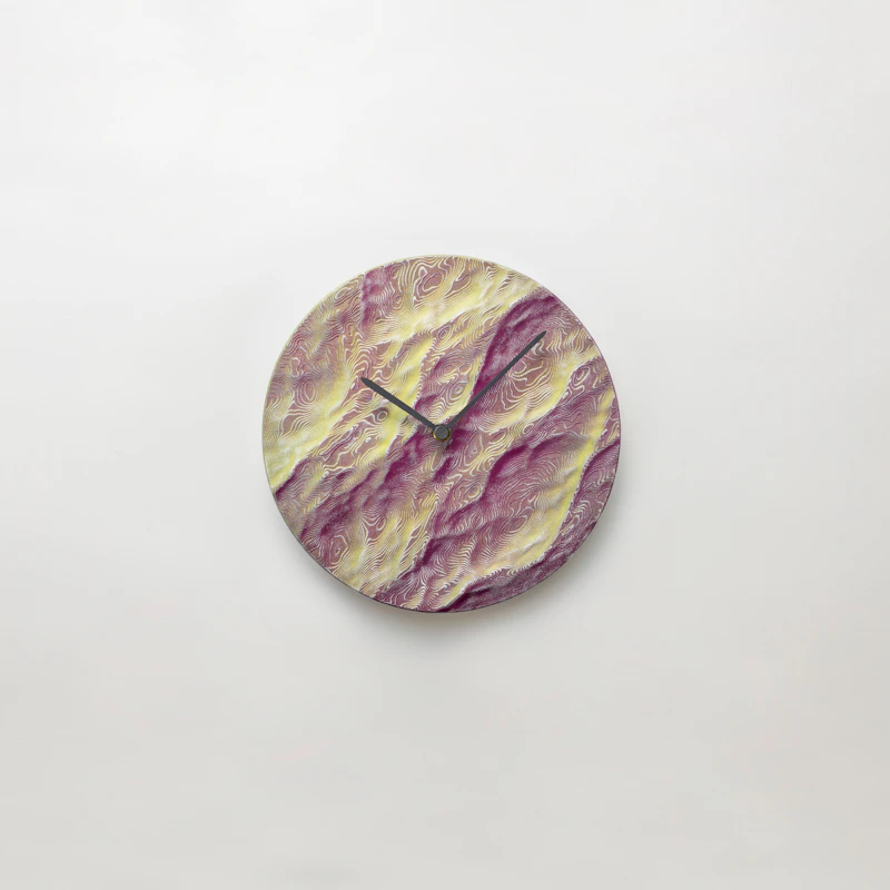 ひととせ Wall clock aluminum