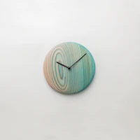 ひととせ Wall clock wood