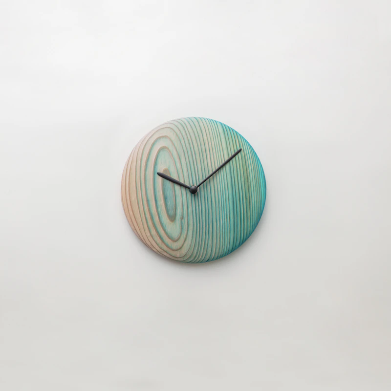ひととせ Wall clock wood