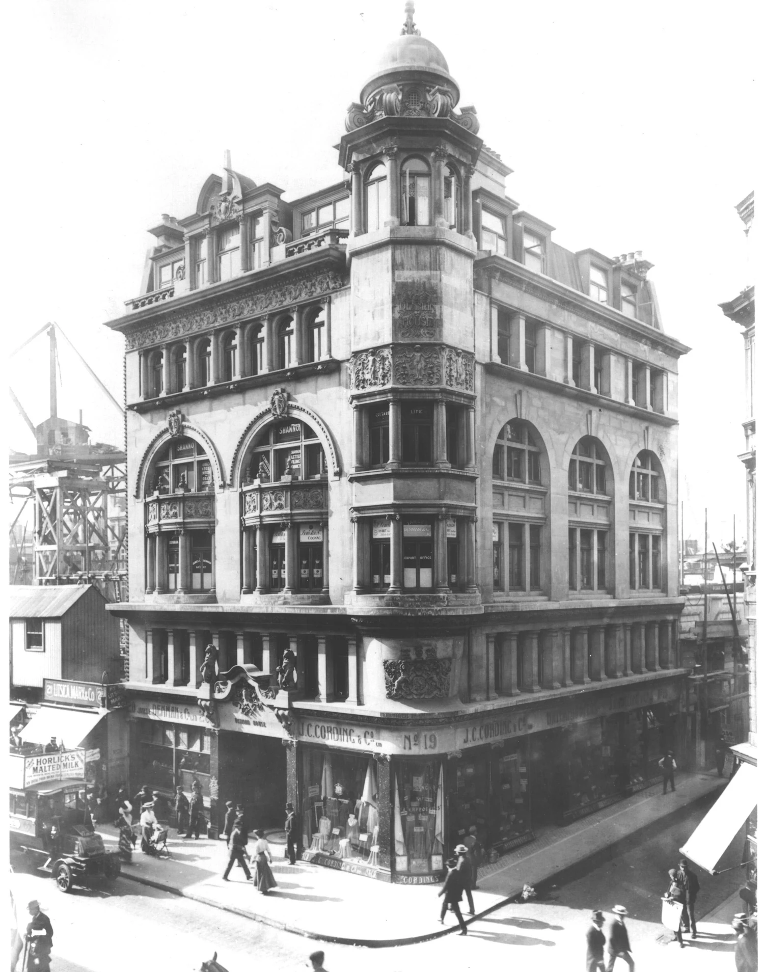 A photo of J.C.Cording & Co Limited, believed to be from around 1877