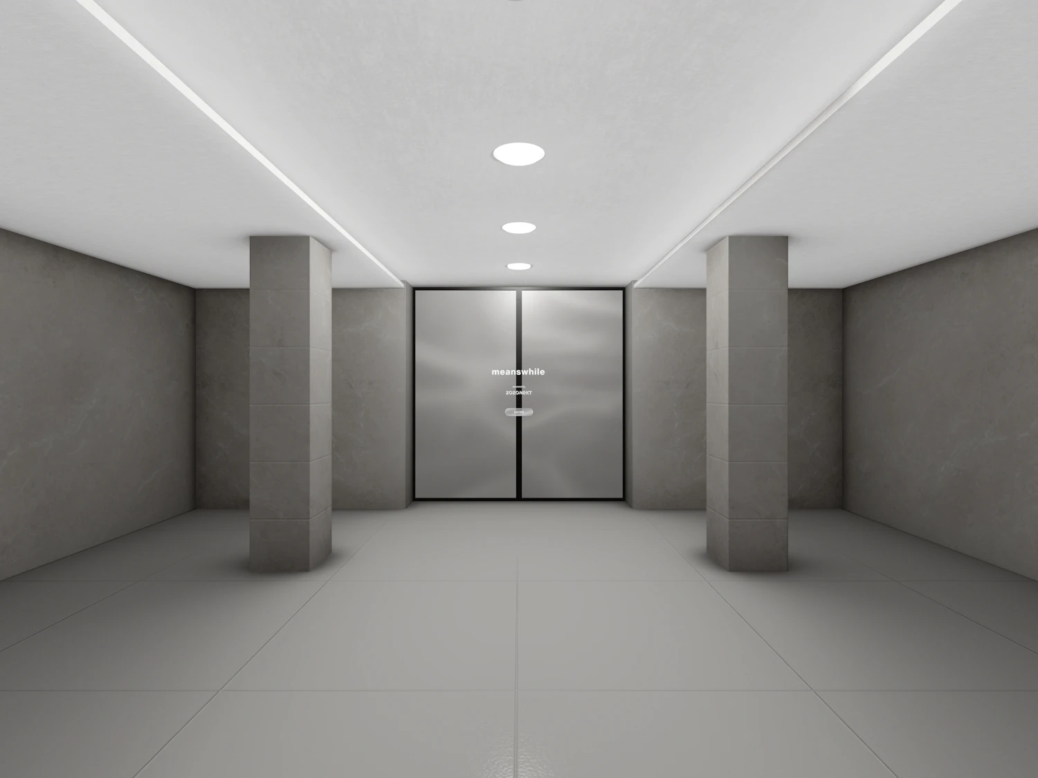 「THE SPATIAL STORE」エントランス空間
