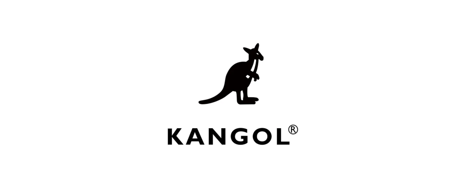 The familiar kangaroo logo of Kangol was created in 1983