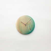 ひととせ Wall clock wood