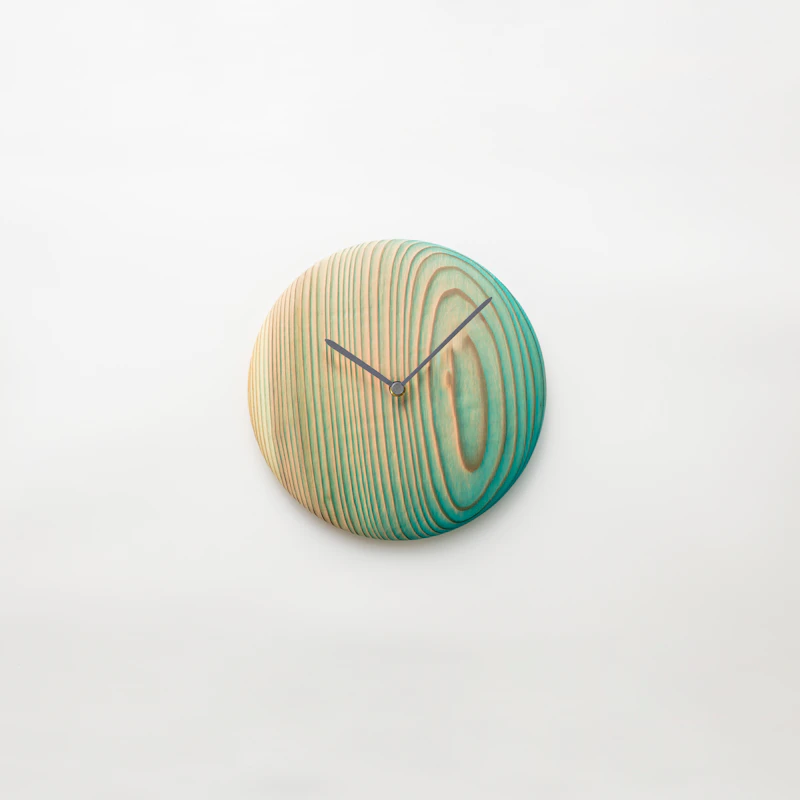 ひととせ Wall clock wood