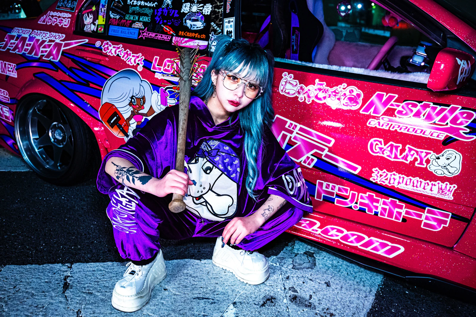 90s☆ガルフィージップアップジャケット 旧タグ ストライプ ヤンキー