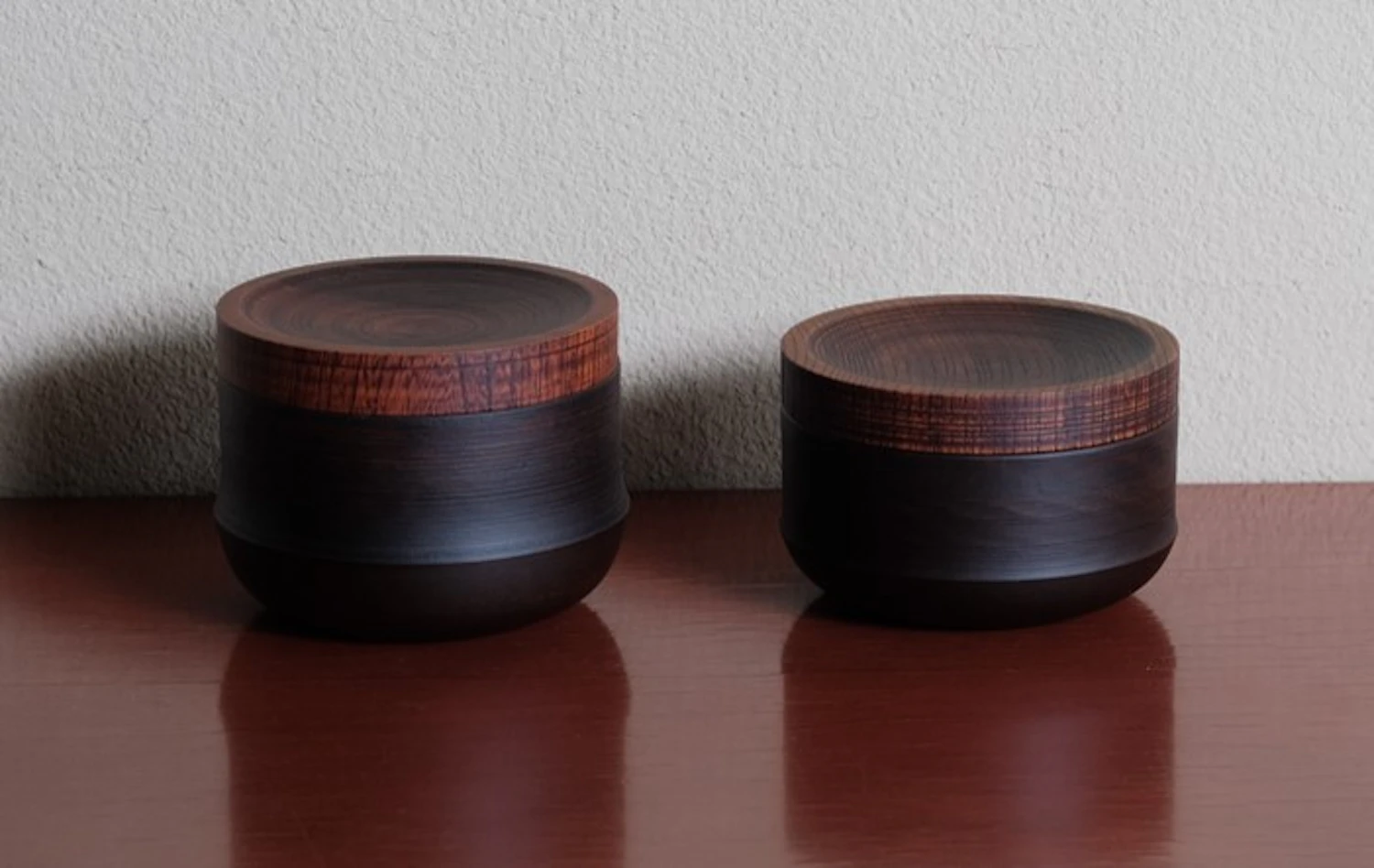 Lacquerware made from cacao husks