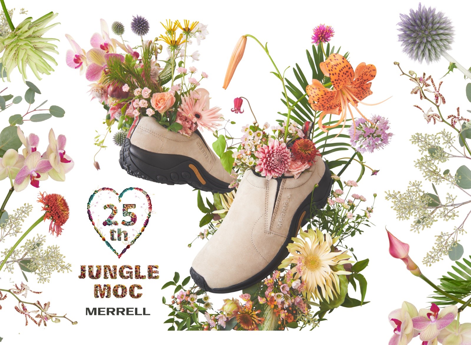 メレルが誇る傑作シューズ、周年を迎えた ジャングル